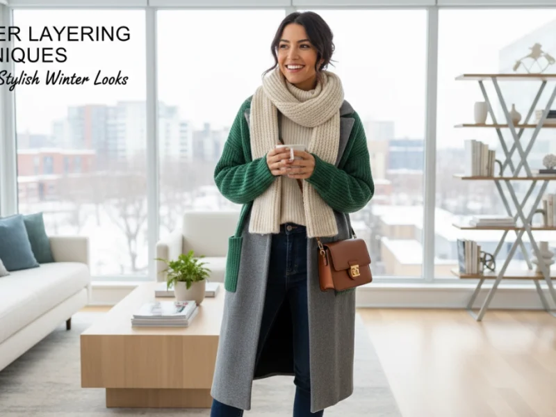 Master Layering Techniques for Cozy and Stylish Winter Outfits
