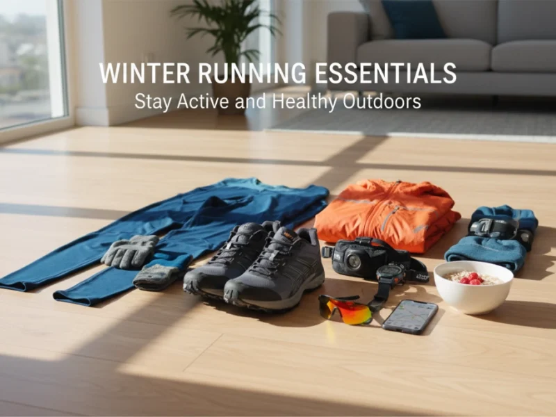 Winter Running Essentials Guide for Staying Active and Healthy Outdoors