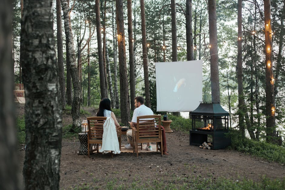 HAPPRUN Outdoor Projector Review: 2500 ANSI Lumens with Built-in Apps and Dolby Audio
